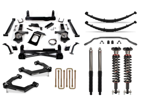 Cognito 8-Inch Performance Lift Kit With Elka 2.0 IFP Shocks For 19-25 Silverado/Sierra 1500 2WD/4WD, Including AT4, AT4X, Trail Boss, & ZR2