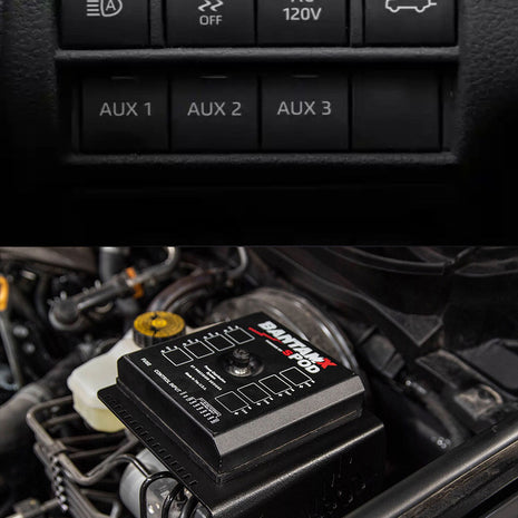 sPOD BantamX Upfitter Vehicle Kit | Factory Upfitter Switch Integration | 84-In Battery Cable | Toyota Tacoma 4th Gen | 2024-2026 | 910008