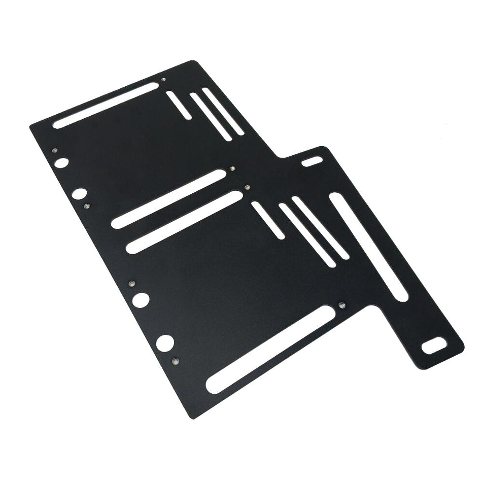 sPOD 910320 Double Mounting Bracket — BantamX & SourceLT Dual Module | Under-Hood | Powdercoat | 2007–2018 Jeep Wrangler JK & JKU | JL Does NOT Fit