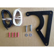 Rock Slide Engineering Vacuum Pump Relocation Bracket Rigid Series 11-Gauge 2007-2018 Jeep Wrangler JK