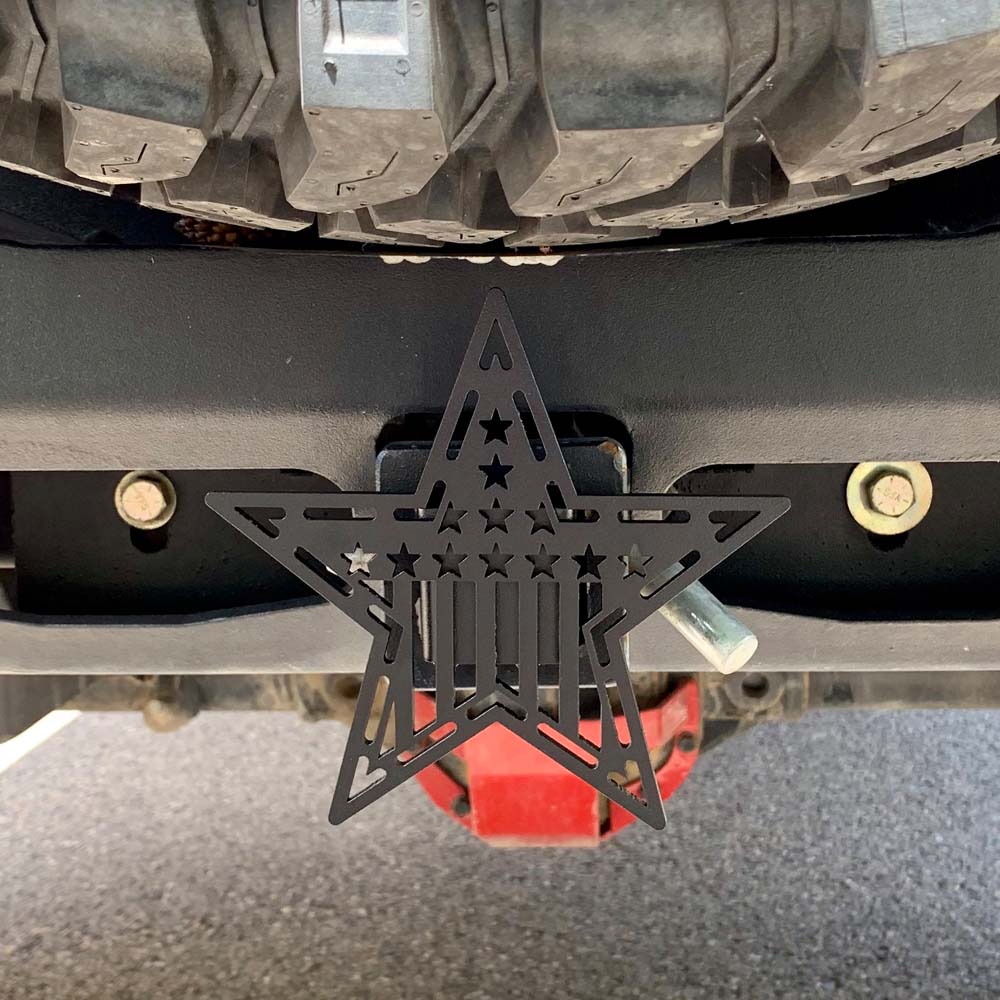 Rock Slide Engineering Hitch Star Cover Steel
