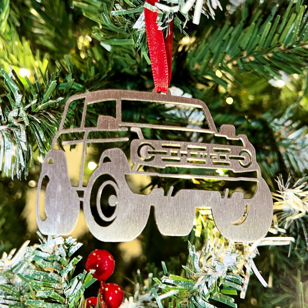 Rock Slide Engineering Christmas Tree Ornament Stainless Steel 2021-2023 Ford Bronco