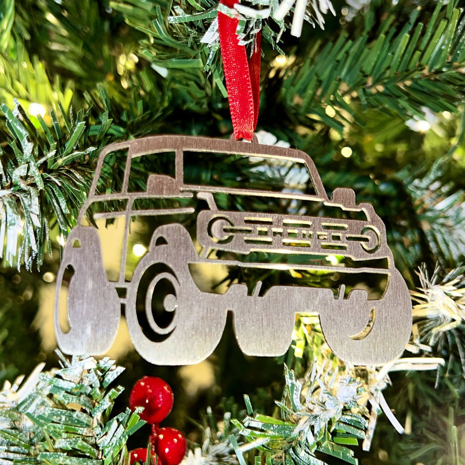 Rock Slide Engineering Christmas Tree Ornament Stainless Steel 2021-2023 Ford Bronco