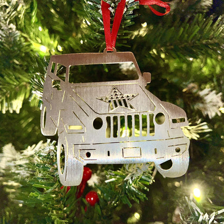 Rock Slide Engineering Christmas Tree Ornament Stainless Steel