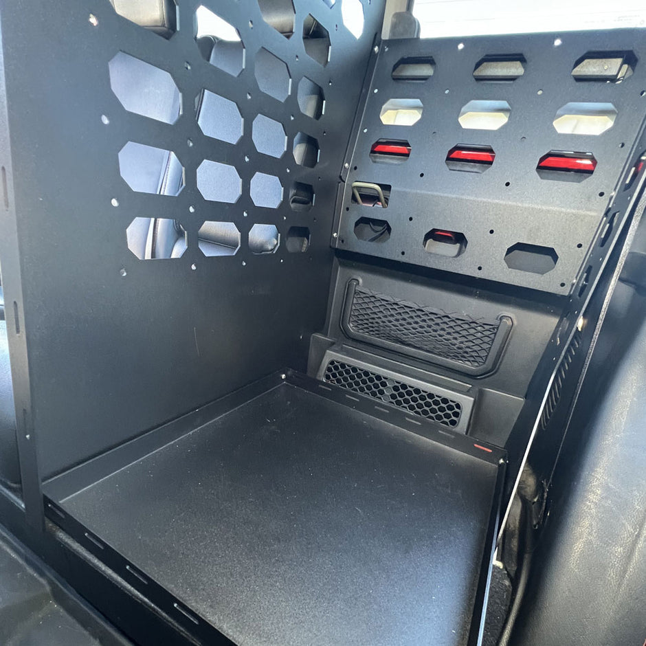 Rock Slide Engineering Rear Seat Cargo Rack Steel 2020-2023 Jeep Gladiator JT