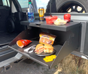 Rock Slide Engineering Trail Tailgate Table 4-Door Aluminum 2007-2020 Jeep Wrangler JK / 2007-2020 Jeep Wrangler JL