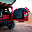 Rock Slide Engineering Trail Tailgate Table 4-Door Aluminum 2007-2020 Jeep Wrangler JK / 2007-2020 Jeep Wrangler JL