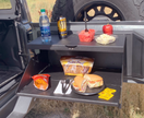 Rock Slide Engineering Trail Tailgate Table 4-Door Aluminum 2007-2020 Jeep Wrangler JK / 2007-2020 Jeep Wrangler JL