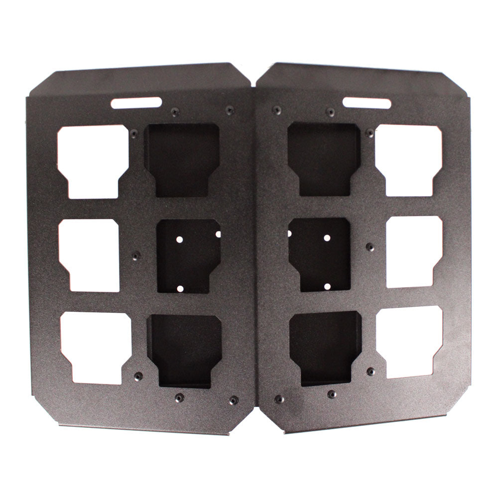 Rock Slide Engineering EZ Rack Pack Out Panel Deluxe Double 3/16-Inch Steel