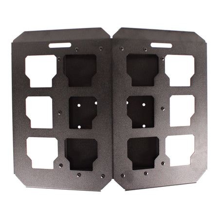 Rock Slide Engineering EZ Rack Pack Out Panel Deluxe Double 3/16-Inch Steel