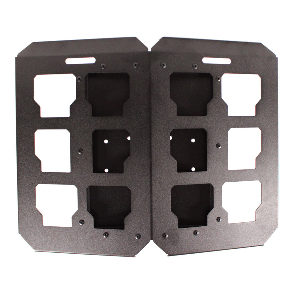 Rock Slide Engineering EZ Rack Pack Out Panel Deluxe Double 3/16-Inch Steel
