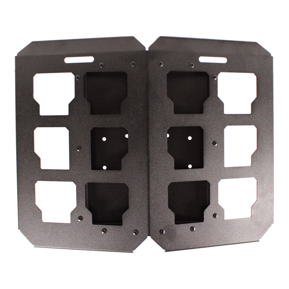 Rock Slide Engineering EZ Rack Pack Out Panel Deluxe Double 3/16-Inch Steel