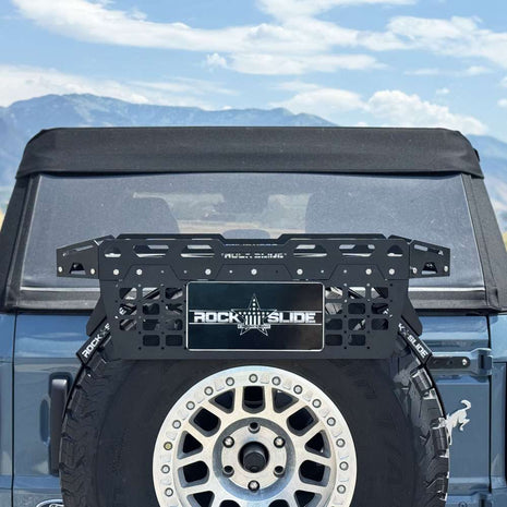 Rock Slide Engineering EZ Rack Accessory Tray License Plate Panel 3/16-Inch Steel