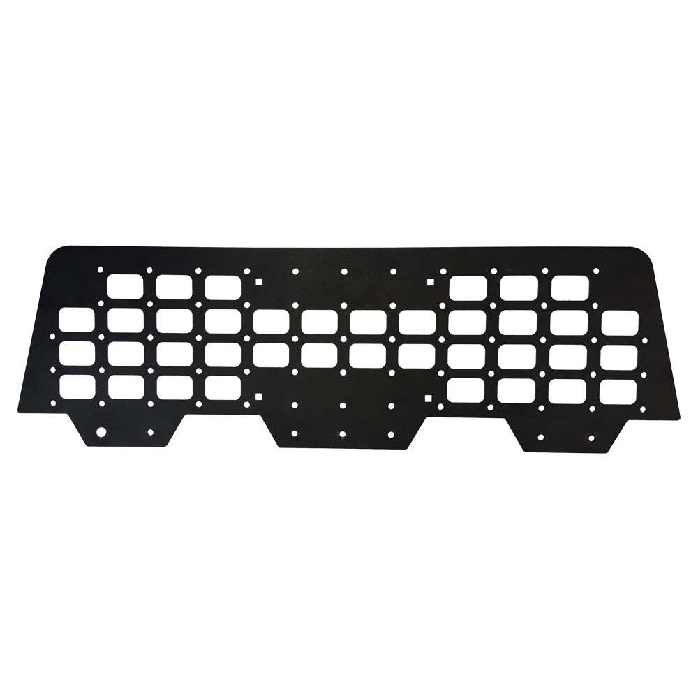 Rock Slide Engineering EZ Rack Accessory Tray License Plate Panel 3/16-Inch Steel