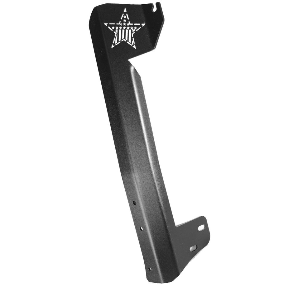 Rock Slide Engineering 50-Inch A-Pillar Light Brackets 10-Gauge Steel 2007-2018 Jeep Wrangler JK