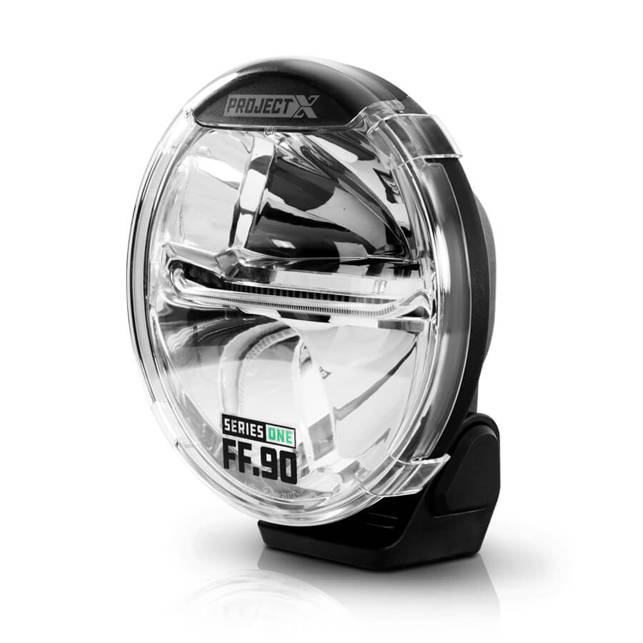 Project X Series One FF.90 Free Form 9-Inch LED Auxiliary Light | Flood Beam | Universal | AL538802-1
