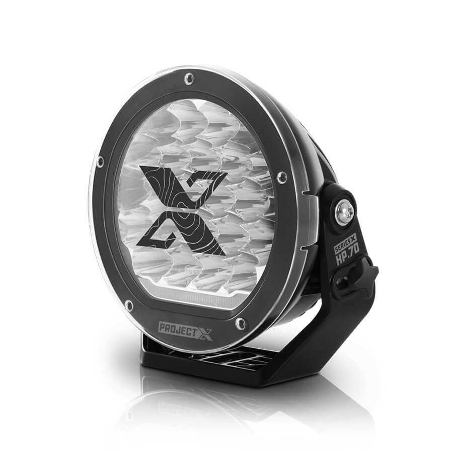 Project X Series X HP.70 High-Power 7-Inch LED Auxiliary Light | Combo Beam | Universal | AL538804-1