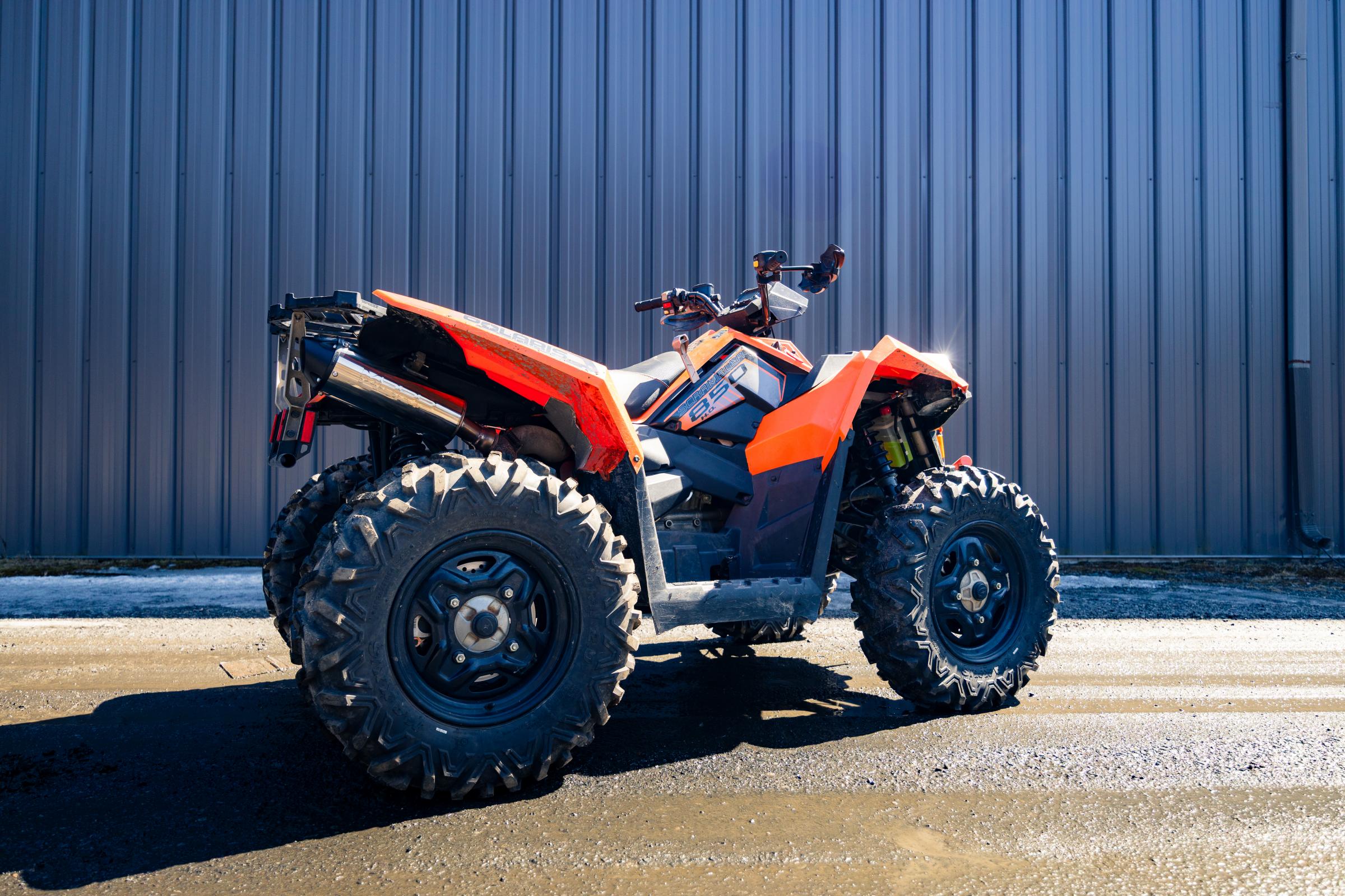 MBRP 5-Inch Exhaust Single Performance Series 2013-2014 Polaris Scrambler 850 XP HO/Scrambler 850 XP HO EPS LE; 2015-2026 Polaris Scrambler 850