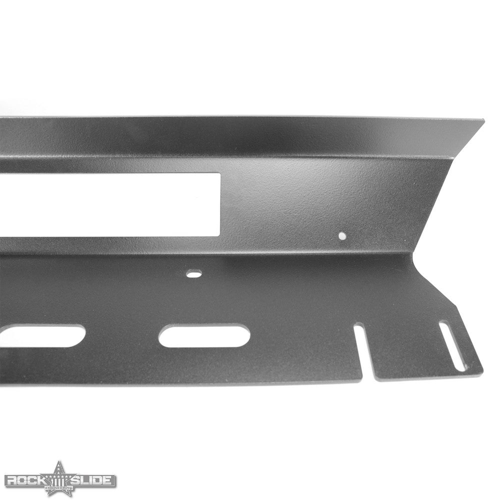 Rock Slide Engineering 300 Series Step Slider Skid Plate 2-Door 3/16-Inch Steel 2007-2018 Jeep Wrangler JK