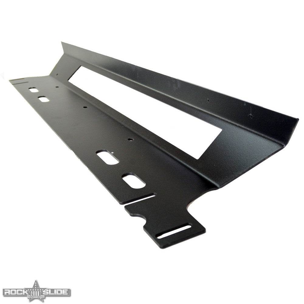 Rock Slide Engineering 300 Series Step Slider Skid Plate 2-Door 3/16-Inch Steel 2007-2018 Jeep Wrangler JK