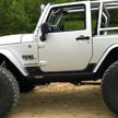 Rock Slide Engineering Step Slider Rocker Guards 2-Door .090 Aluminum 2007-2018 Jeep Wrangler JK