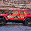 Rock Slide Engineering Step Slider Rocker Guards 4-Door .090 Aluminum 2020-2026 Jeep Wrangler JL