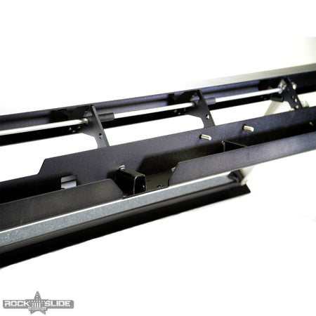 Rock Slide Engineering Step Slider Skid Plate 4-Door Steel 2007-2018 Jeep Wrangler JK