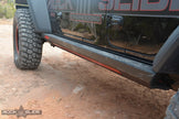 Rock Slide Engineering Step Slider Skid Plate 4-Door Steel 2018-2026 Jeep Wrangler JL