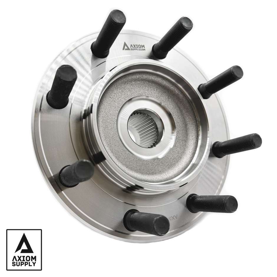 Axiom Supply Lifetime Warranty Wheel Bearing Hub Assembly | 2007-2010 GM 2500HD/3500HD NBS | ABS Sensor Included