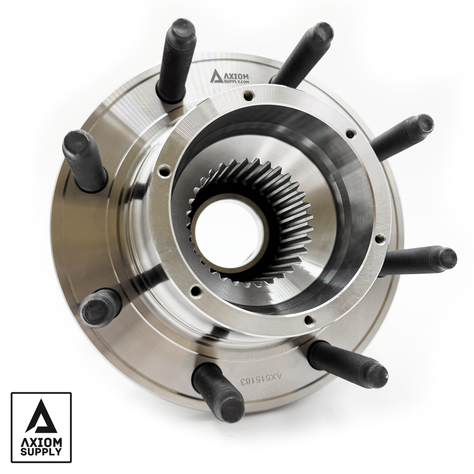 Axiom Supply Lifetime Warranty Wheel Bearing Hub Assembly | 2017-2022 Ford F-250/F-350 4WD | ABS Sensor Included