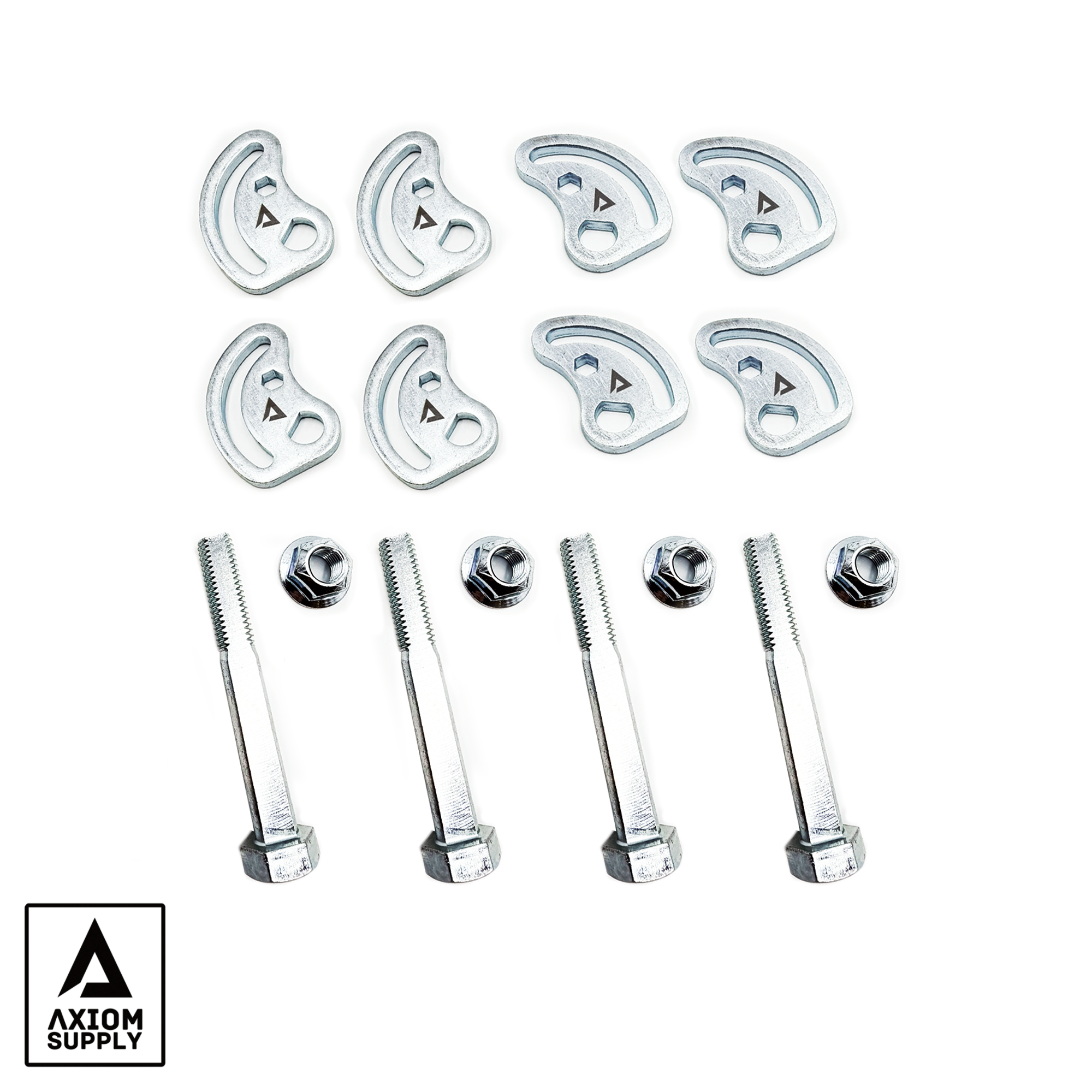 Axiom Supply Cam Bolt Kit | Caster & Camber Alignment | 2001-2010 GM 1500/2500HD/3500HD
