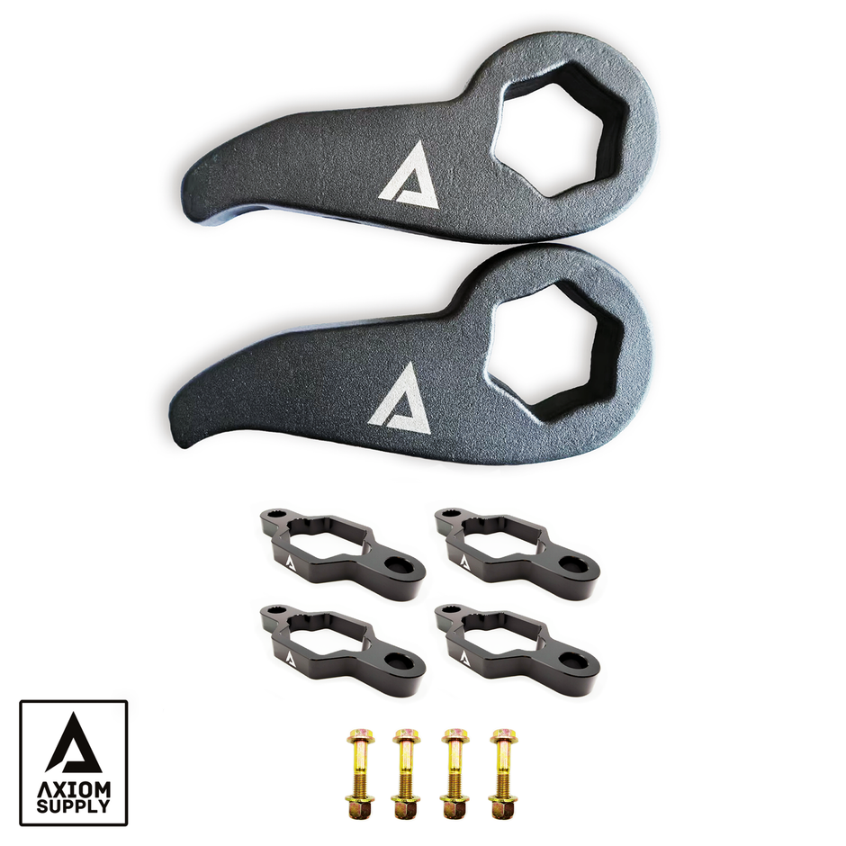 Axiom Supply Stage 1 Leveling Kit | 2011-2019 GM 2500HD/3500HD | Silverado Sierra
