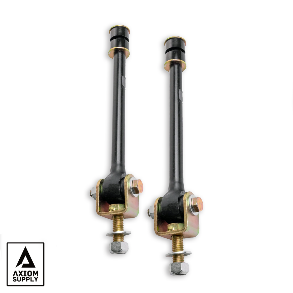 Axiom Supply Sway Bar End Link Kit | 4-6 in Front Lift | 2001-2019 GM 2500HD/3500HD
