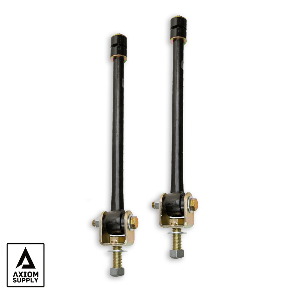 Axiom Supply Sway Bar End Link Kit | 7-9 in Front Lift | 2001-2019 GM 2500HD/3500HD