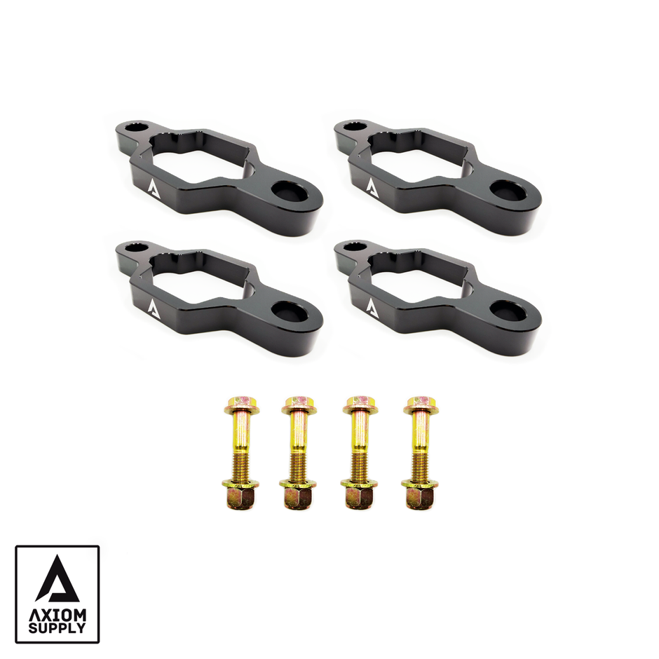 Axiom Supply Shock Extension Kit | 2011-2026 GM 2500HD/3500HD | Leveling & Lift Compatibility