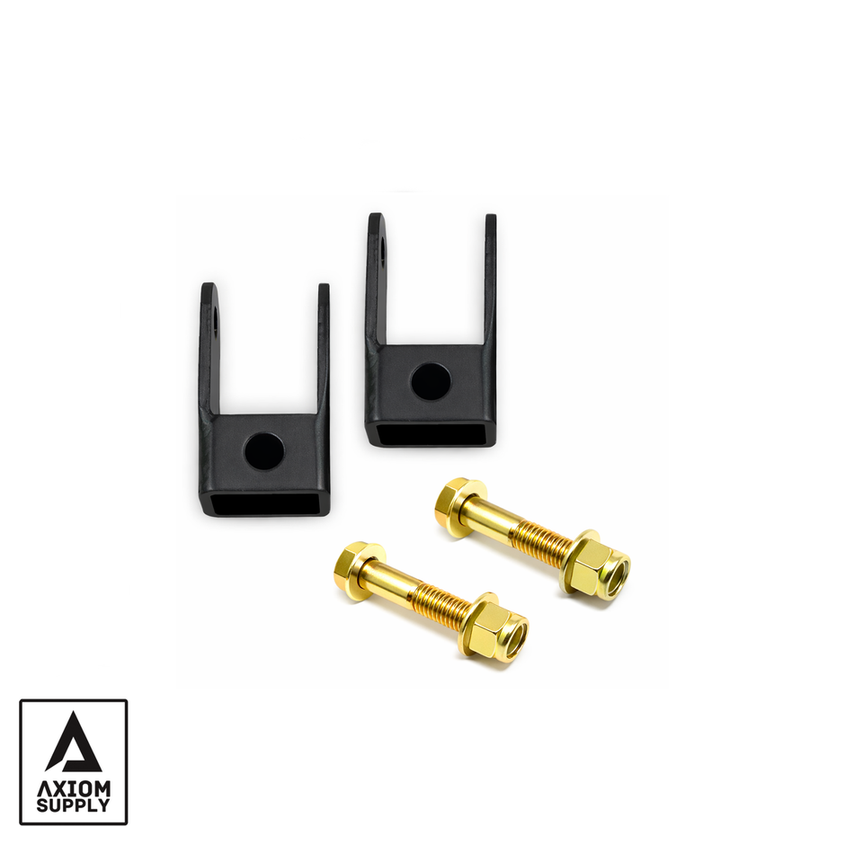 Axiom Supply Shock Extension Kit | 0-2 in Front Lift | 1999-2006 GM 1500 6-Lug