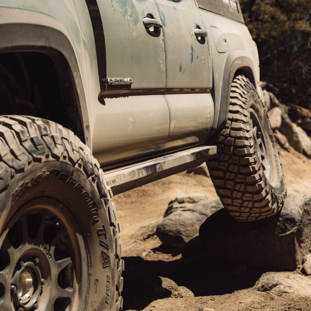 Rock Slide Engineering Rock Sliders Passenger Side 3/16-Inch Steel 2005-2023 Toyota Tacoma