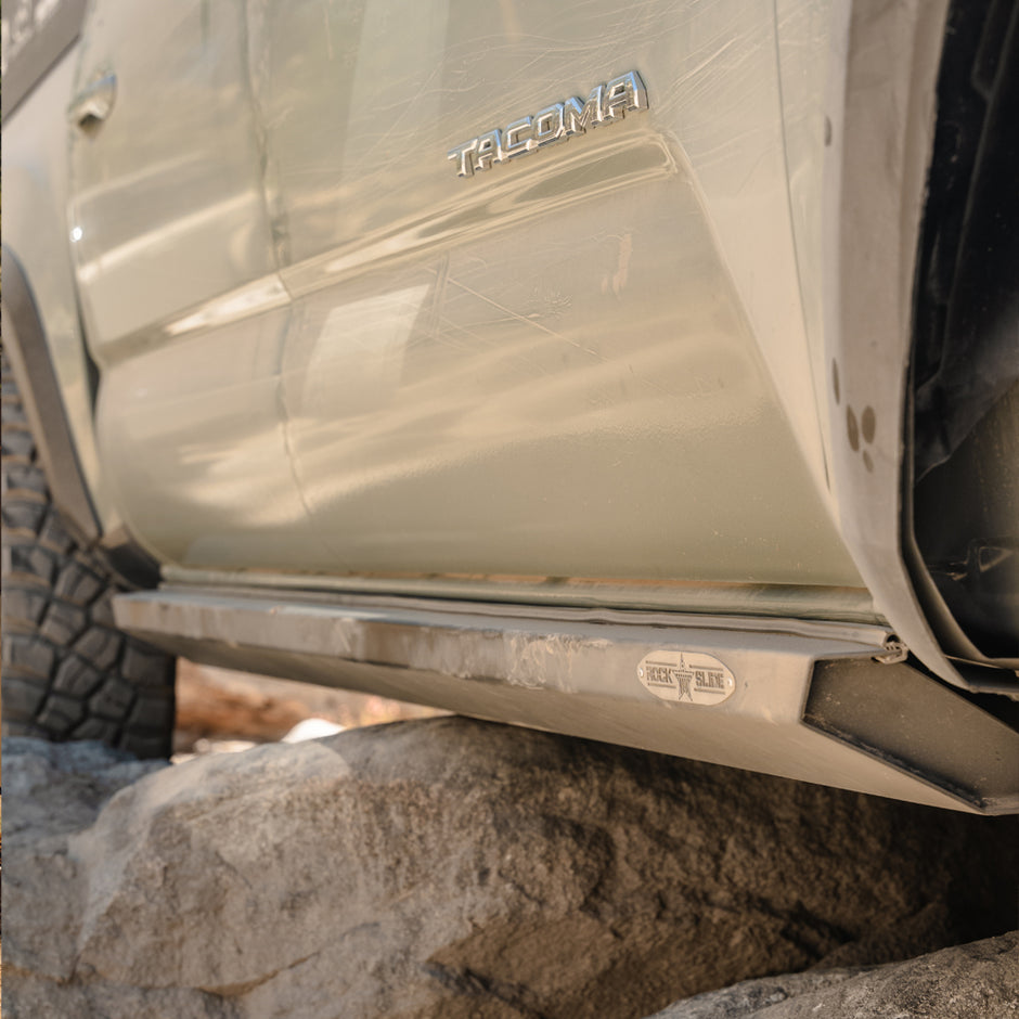 Rock Slide Engineering Rock Sliders Set 3/16-Inch Steel 2016-2021 Toyota Tacoma / 2005-2023 Toyota Tundra