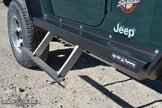 Rock Slide Engineering Step Sliders Set 3/16-Inch Steel 1997-2006 Jeep Wrangler TJ