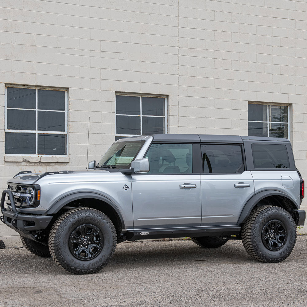 Rock Slide Engineering Step Sliders Driver Side 4-Door 3/16-Inch Steel 2022-2024 Ford Bronco