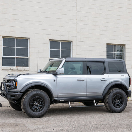 Rock Slide Engineering Step Sliders Driver Side 4-Door 3/16-Inch Steel 2022-2024 Ford Bronco