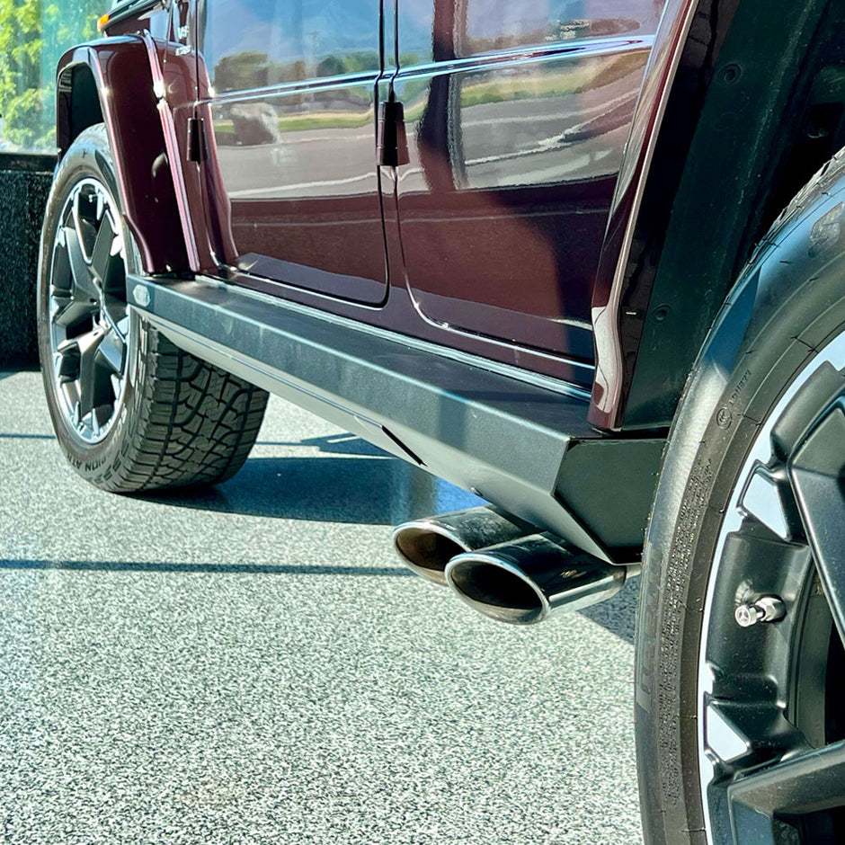 Rock Slide Engineering G-Wagen Step Sliders Set 3/16-Inch 10 Gauge Steel