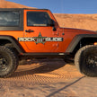 Rock Slide Engineering Step Sliders Driver Side 2-Door 3/16-Inch Steel 2007-2018 Jeep Wrangler JK