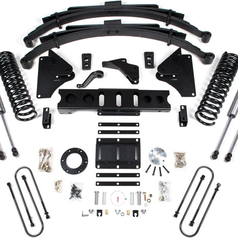 BDS 6-Inch Lift Kit | Leaf Springs | 6-Bolt Indexing Ring | FOX 2.0 Shocks | Ram 3500 4WD Diesel 2013-2018