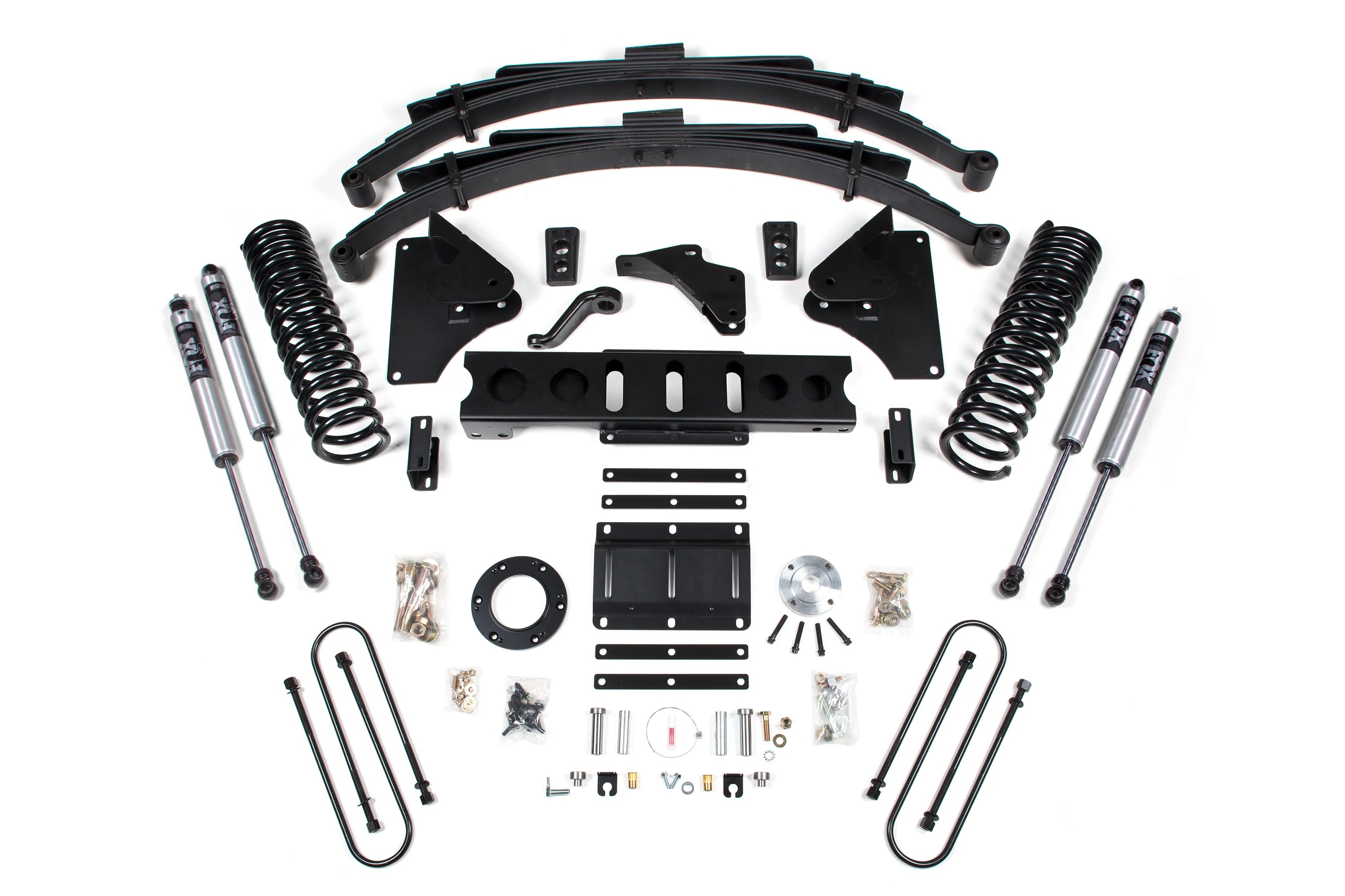 BDS 5.5-Inch Lift Kit | FOX 2.0 Shocks | Leaf Springs | Ram 3500 4WD Gas 2013-2018