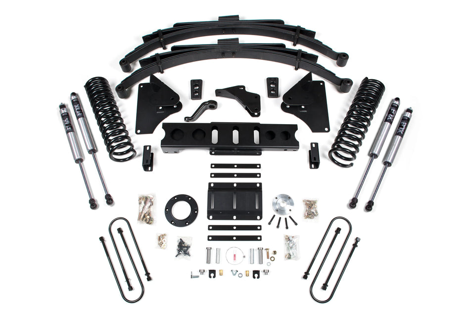 BDS 5.5-Inch Lift Kit | FOX 2.0 Shocks | Leaf Springs | Ram 3500 4WD Gas 2013–2018 | SKU: 1619FS