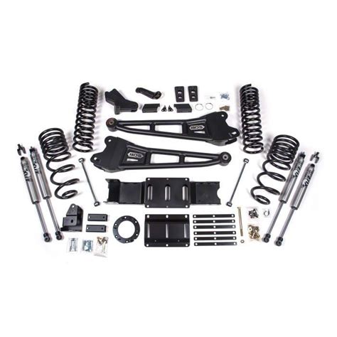 BDS 4-Inch Radius Arm Lift Kit | FOX 2.0 Shocks | Ram 2500 4WD Diesel 2019–2026 | SKU: 1660FS