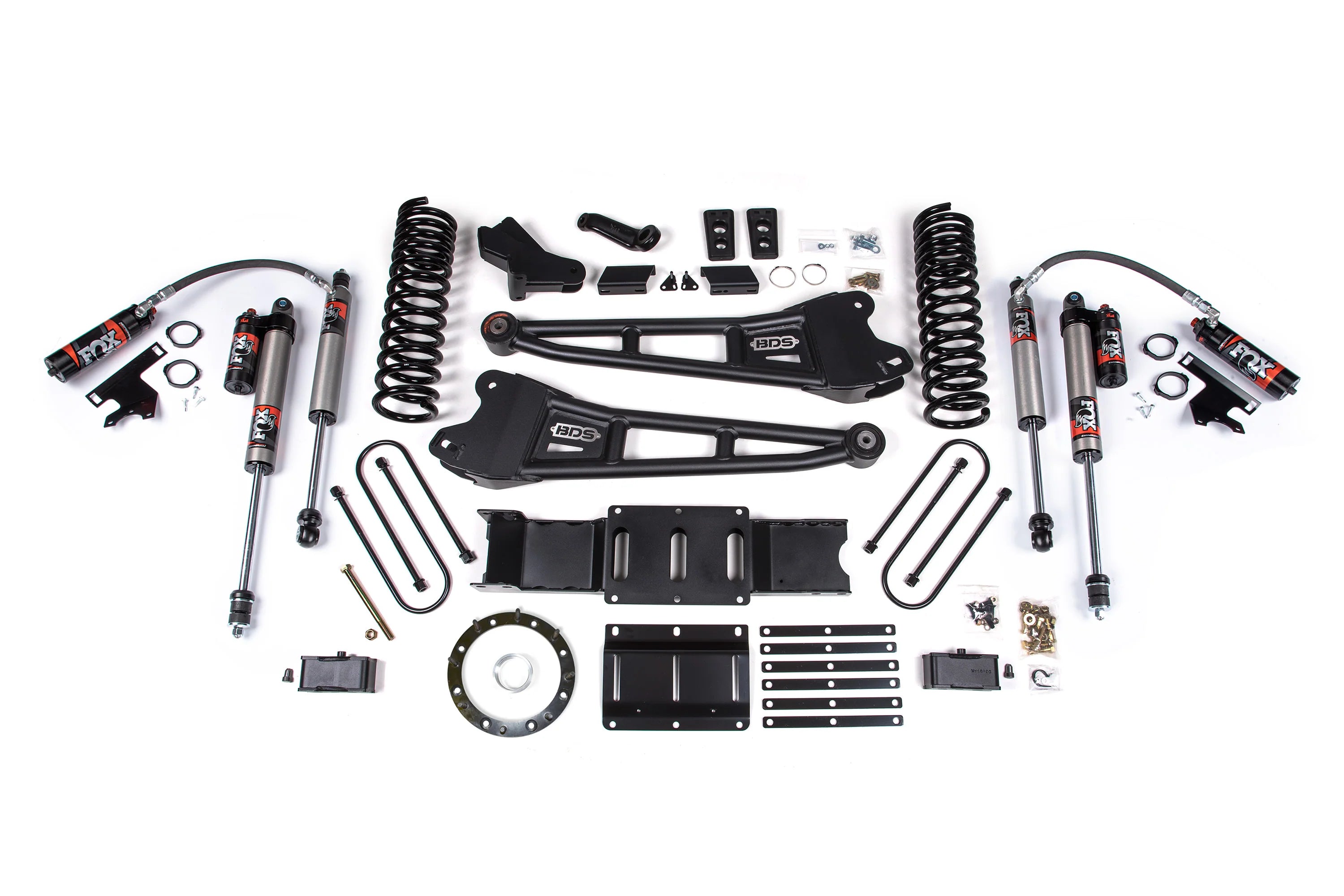 BDS 6-Inch Radius Arm Lift Kit | FOX 2.5 Performance Elite | Ram 3500 4WD Diesel 2019-2026 | With Overload Leaf | 6-Bolt