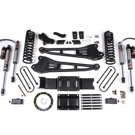BDS 6-Inch Radius Arm Lift Kit | FOX 2.5 Performance Elite | Ram 3500 4WD Diesel 2019-2026 | With Overload Leaf | 6-Bolt