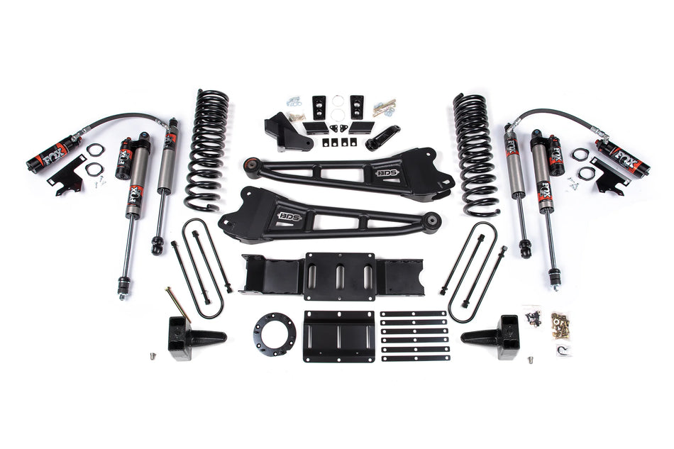 BDS 5.5-Inch Radius Arm Lift Kit | FOX 2.5 Performance Elite | Ram 3500 4WD Gas 2019–2026 | No Factory Rear Overload Leaf | SKU: 1686FPE